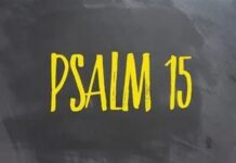 Siapa yang Boleh Naik ke Tempat Kudus