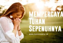 Percayalah Kepada Tuhan